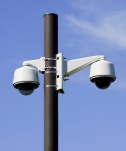 Round Steel Camera Poles