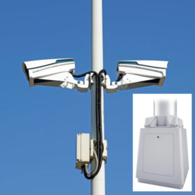 Round Tapered Aluminum Camera Pole With Gear Base