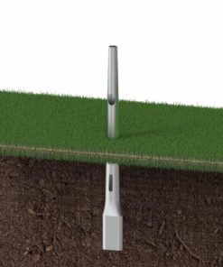 20 ft. Round Tapered Direct Buried Camera Pole | CPRTA20B6BE