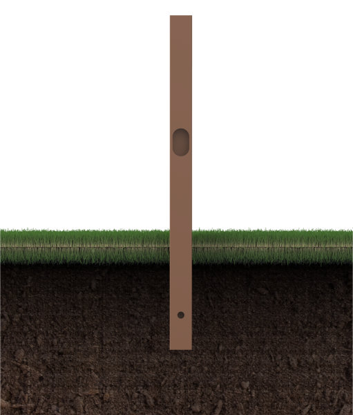 14 ft. Square Direct Buried Camera Pole | CPSA1404T1E - Image 4