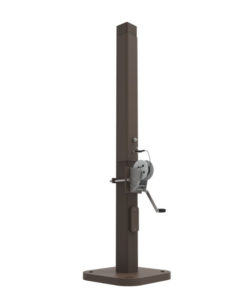 Hinged Camera Pole With Winch